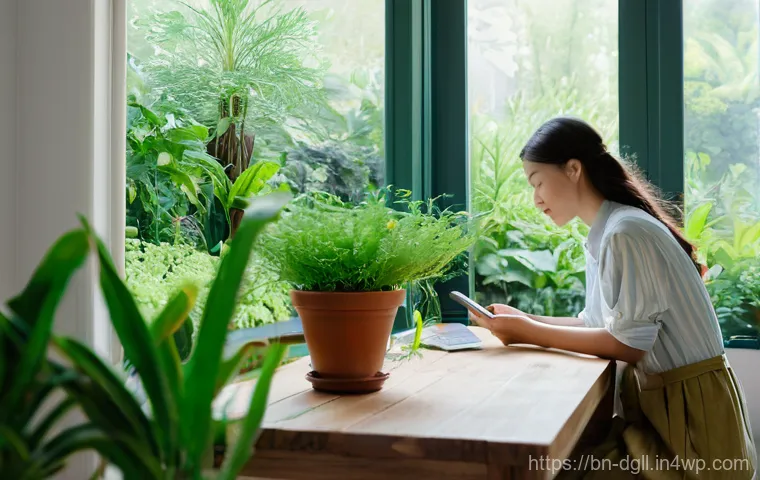 디지털 디톡스 캠프 자연 속에서의 치유 - **Nature's Healing Retreat:**
    "A serene individual, dressed in casual, outdoor clothing suitable...